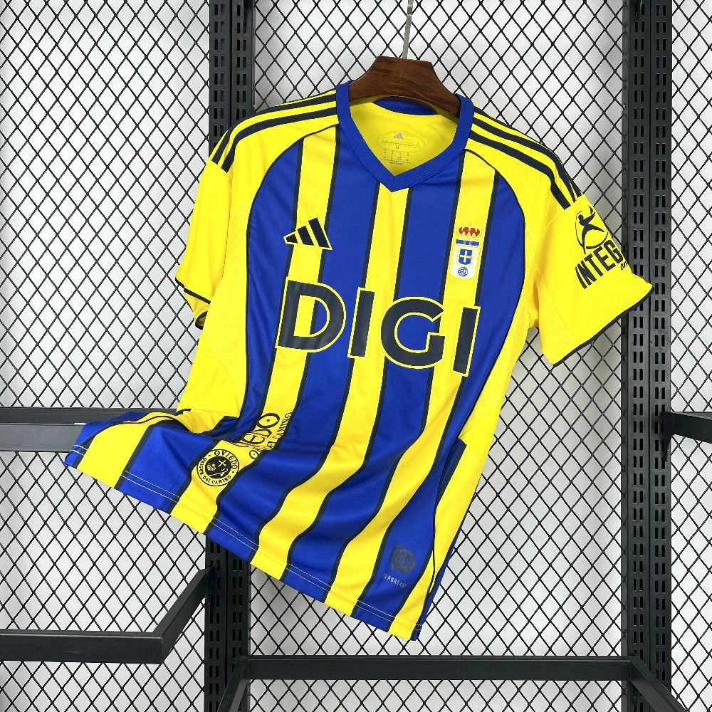 Camiseta de fútbol Real Oviedo 2025/26 VISITANTE MANGA CORTA VERSION FAN